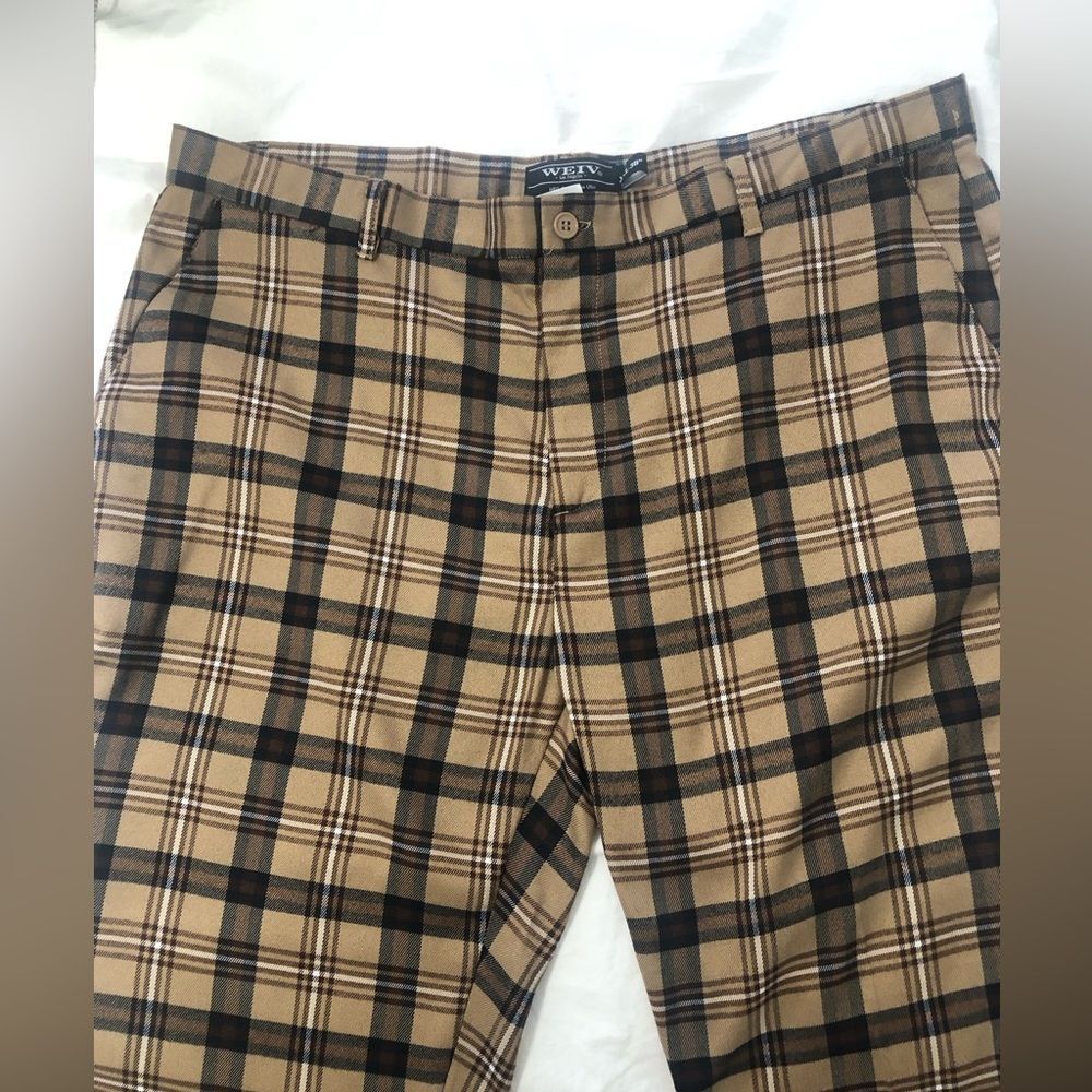 Men’s plaid Golf pants 38 x 32